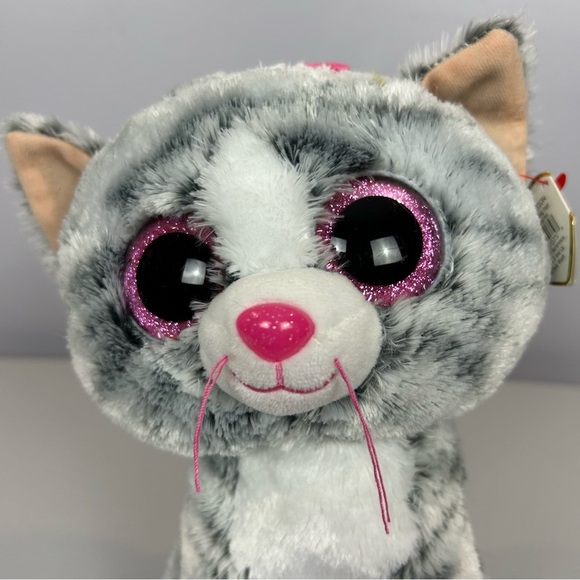 TY Kiki Grey Cat 2016 - Picture 3 of 11